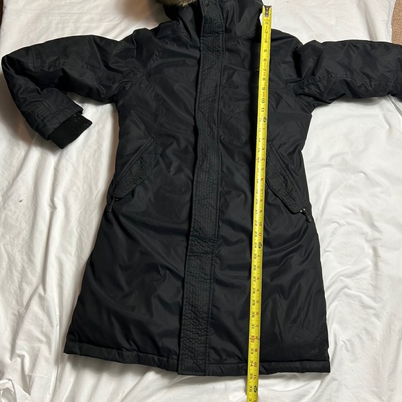 TNA Black Parka with Fur Trim - Picture 16 of 16